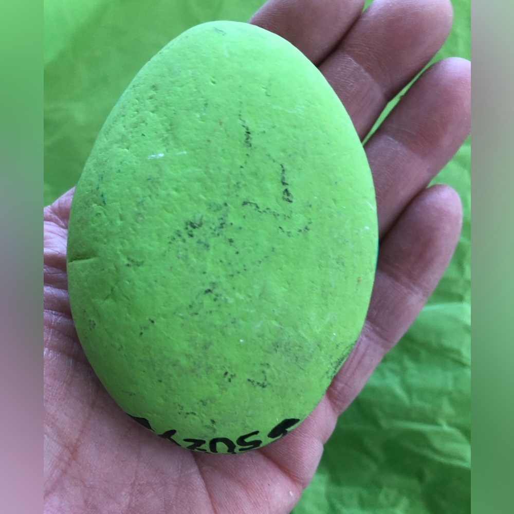 TOP OF THE MORNING ST. PATRICKS  DAY HAND PAINTED ROCK - Picture 5 of 5